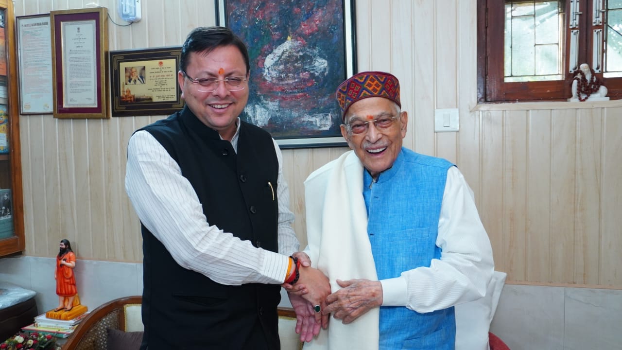 CM DHAMI MET MM JOSHI
