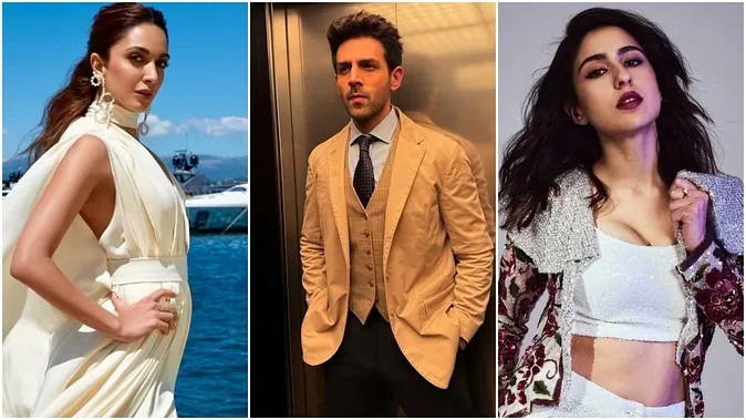 KIARA ADVANI KARTIK ARYAN SARA ALI KHAN