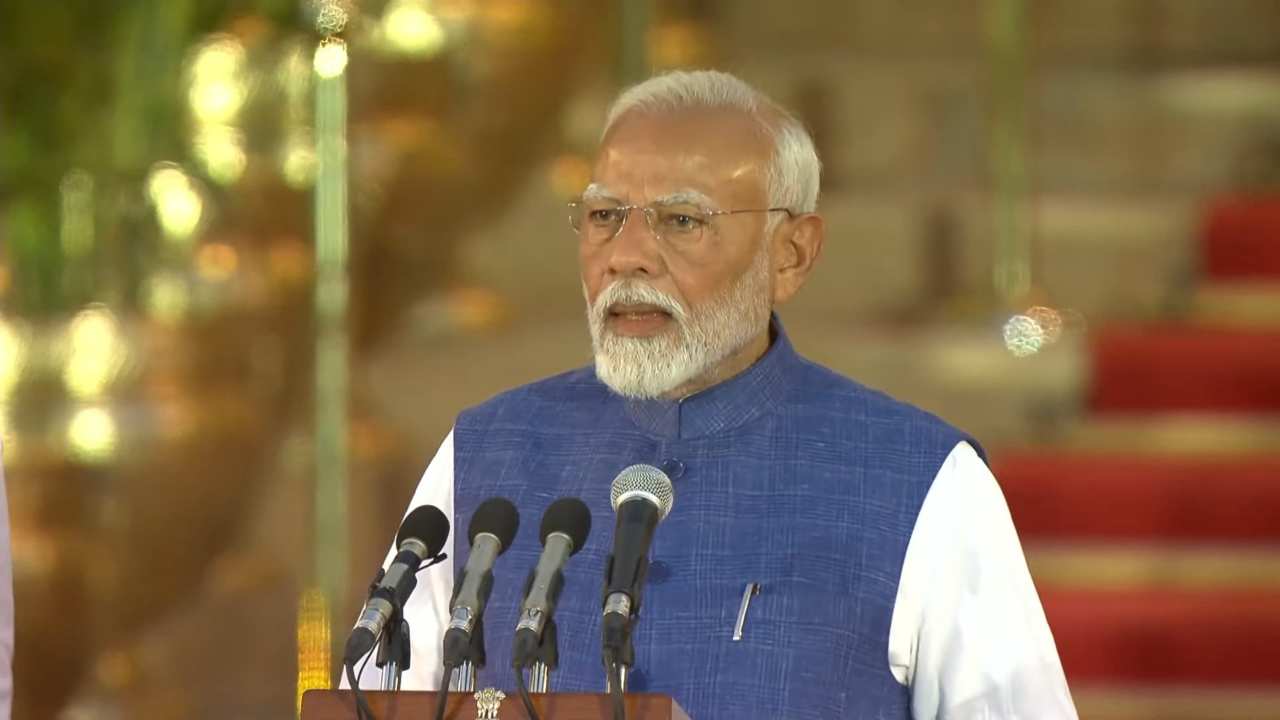 Narendra Modi took oath as Prime Minister for the third time