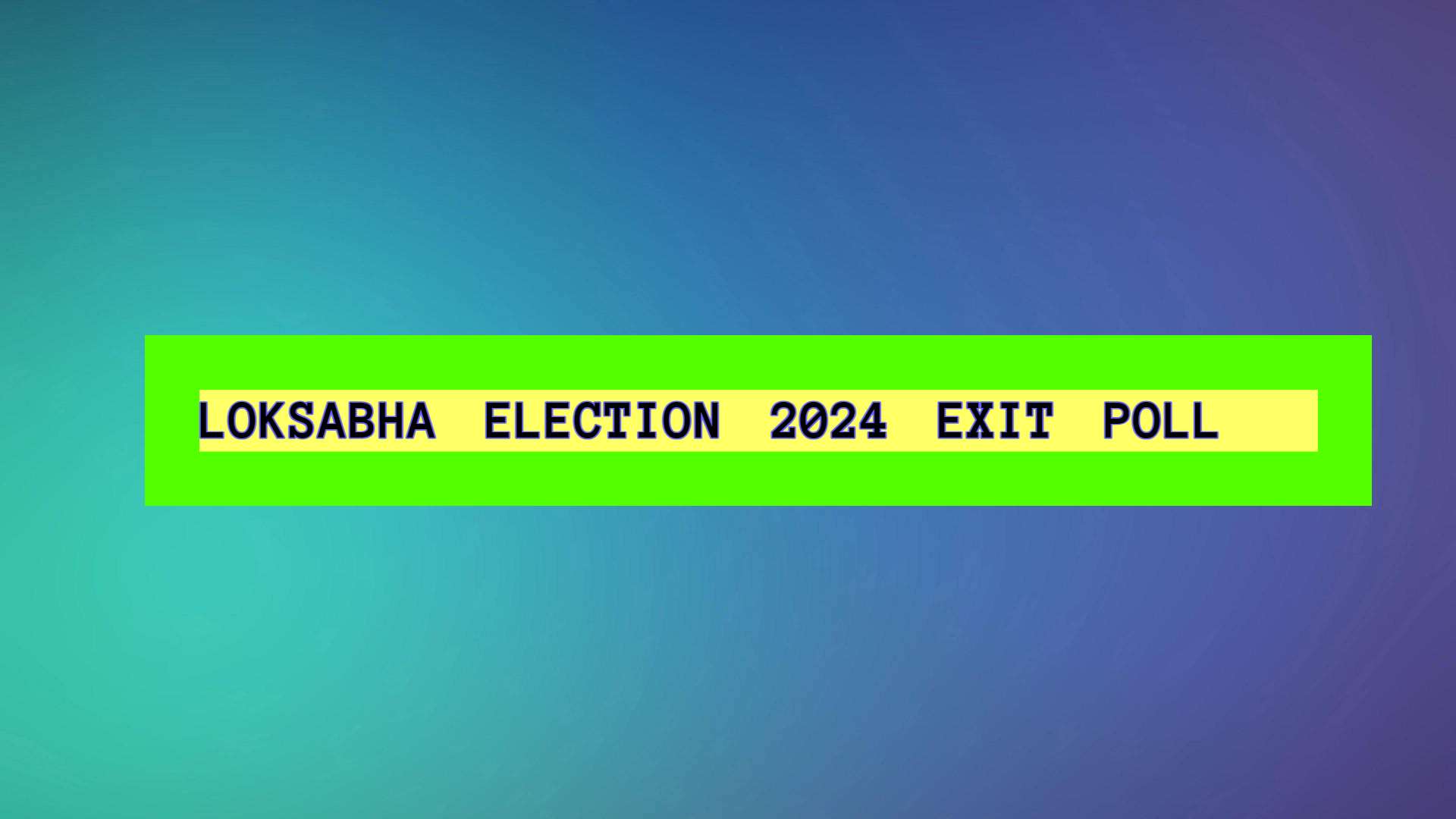 Opposition does not trust exit polls