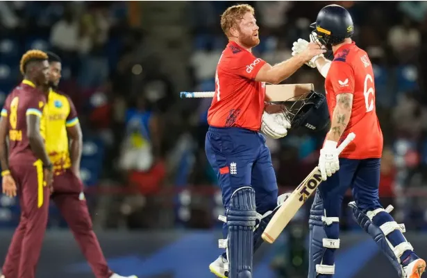 ENG vs WI t20 world cup 2024 super-8 match johney bairstrow and philip salt