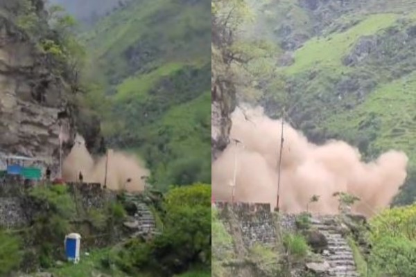 पिथौरागढ़ के धारचूला में भारी भूस्खलन, टनकपुर-तवाघाट NH बंद, मची अफरा-तफरी