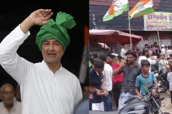 मंगलौर सीट पर कांग्रेस ने मारी बाजी, 449 वोटों से की जीत हासिल, जश्न में डूबे कार्यकर्ता