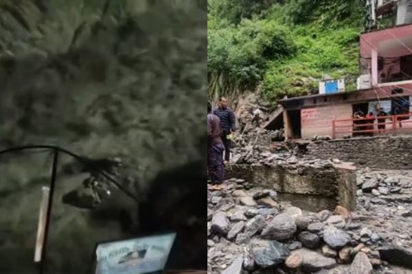 बारिश का कहर, यमुनोत्री धाम में नदी के किनारे बने शौचालय बहे, पंजीकरण केंद्र क्षतिग्रस्त