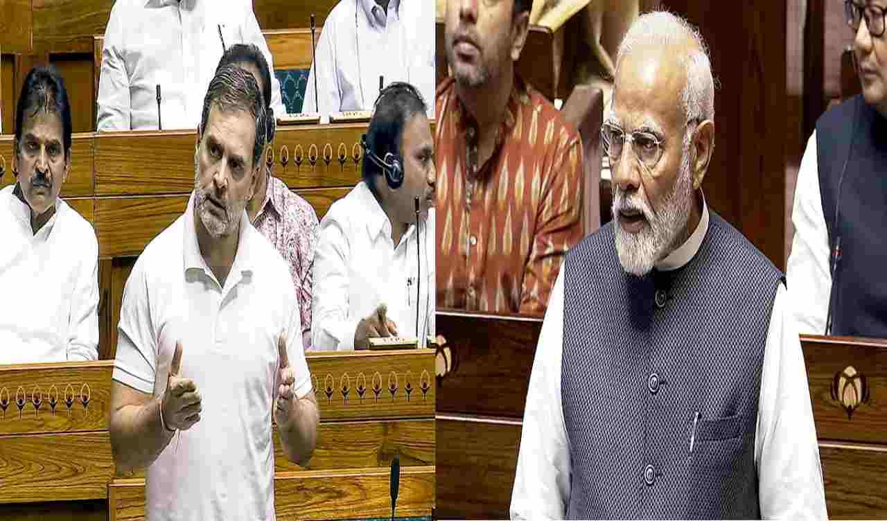 Rahul Gandhi's statement on Hindus in Lok Sabha