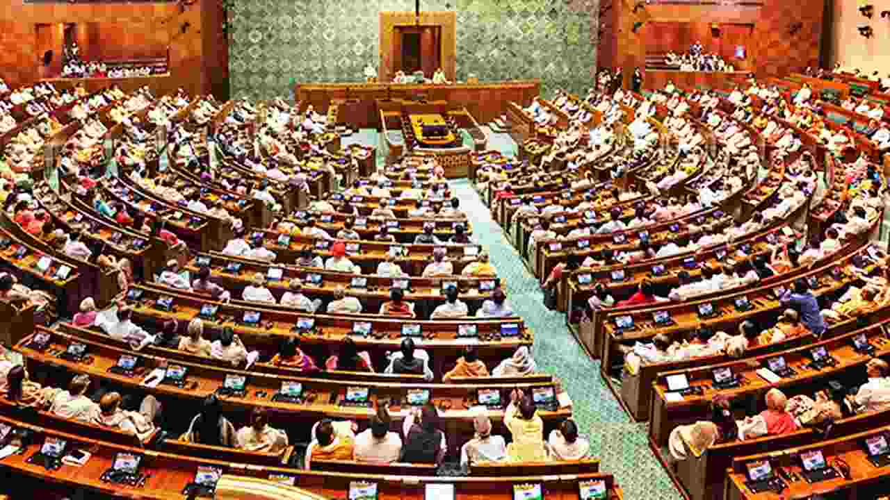 Opposition ruckus on the third day of the session