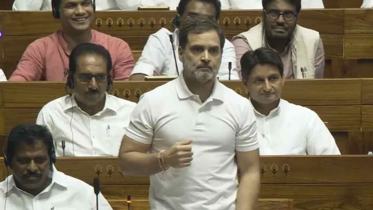 Rahul Gandhi's attack on BJP in the monsoon session of Parliament