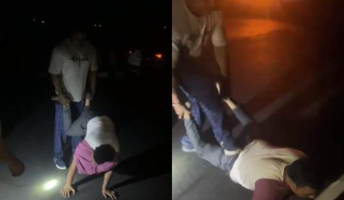 पुलिसकर्मी से बाइक टच हुई तो युवक को बना दिया मुर्गा, वीडियो वायरल होने पर SSP ने किया सस्पेंड