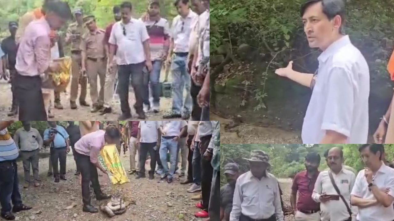 कुमाऊं कमिश्नर ने कराया तीन दर्जन से अधिक सांपों को आजाद, बोले अब हर अस्पताल मे मिलेगी सर्पदंश की दवा