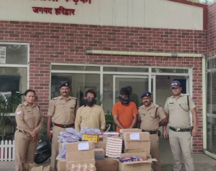 चोरों ने किया दुकान से रियल जूस और खट्टी मीठी हाजमोला की पेटी पर हाथ साफ