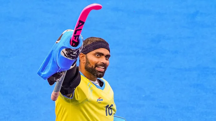 Indian Hockey player, Indian Hockey team PR Sreejesh Retirement, Sreejesh, गोलकीपर पीआर श्रीजेश, पीआर श्रीजेश रिटायरमेंट,