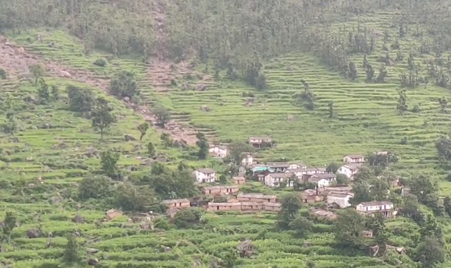 डाक गांव भूस्खलन