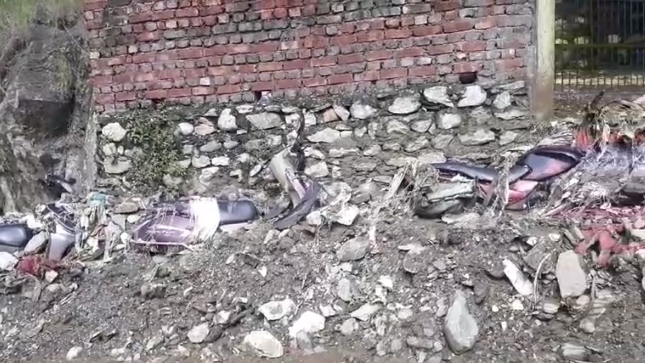वरूणावत पर्वत में नुकसान
