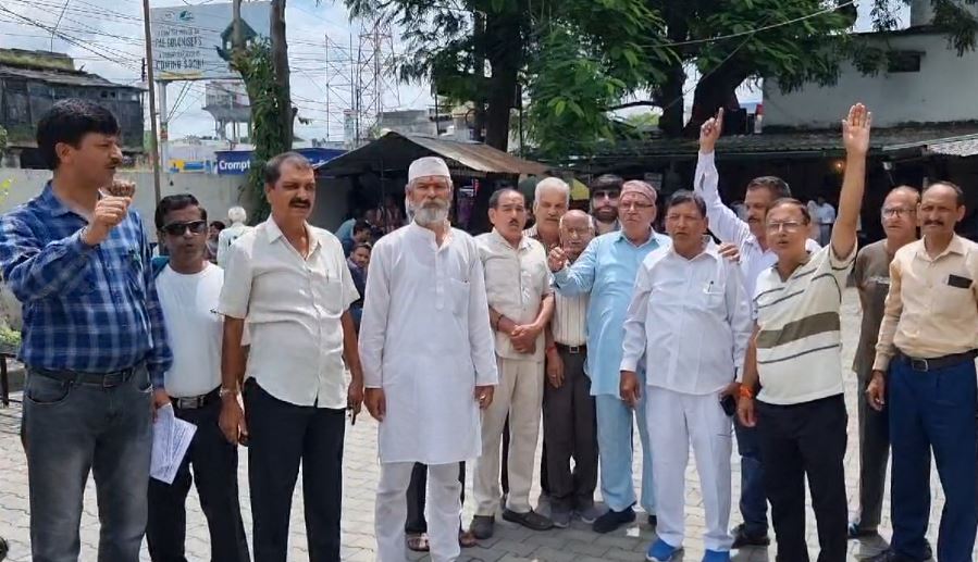 राज्य आंदोलनकारी प्रदर्शन