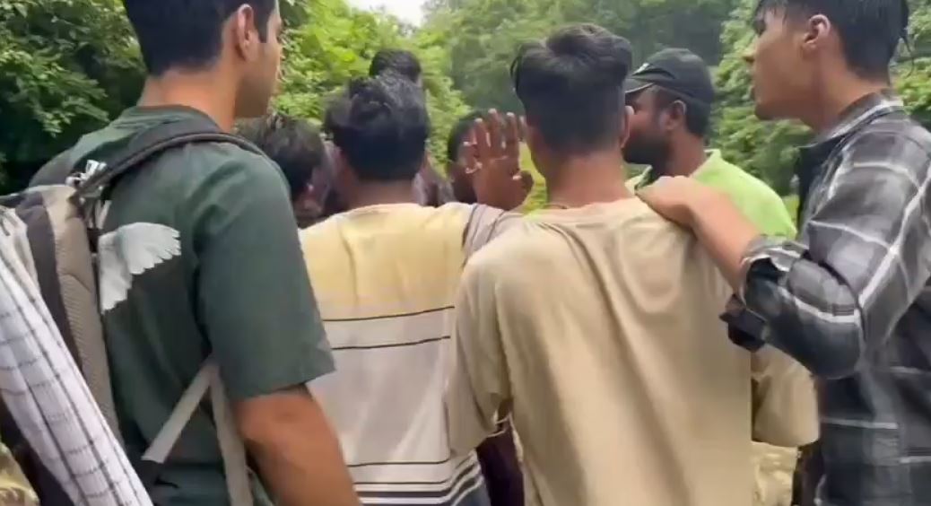 वन दरोगा से मारपीट
