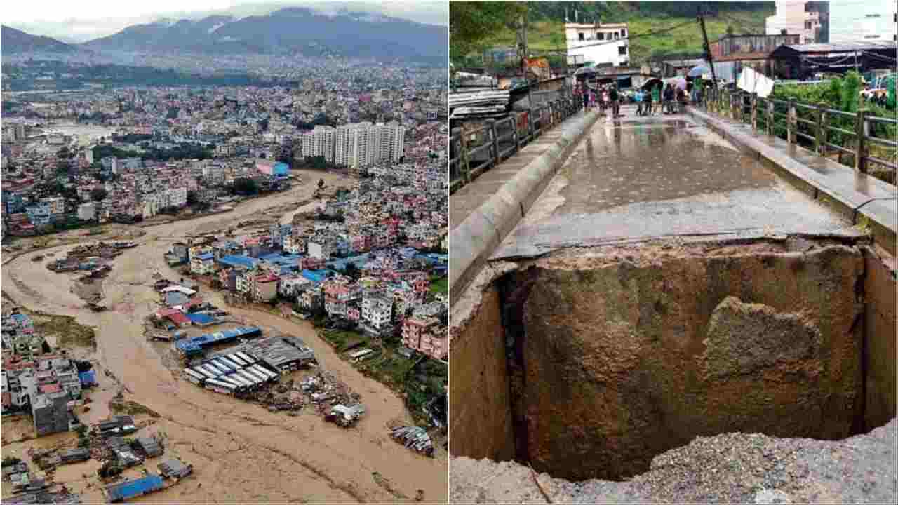 122 people died, 64 missing in floods and landslides in Nepal.