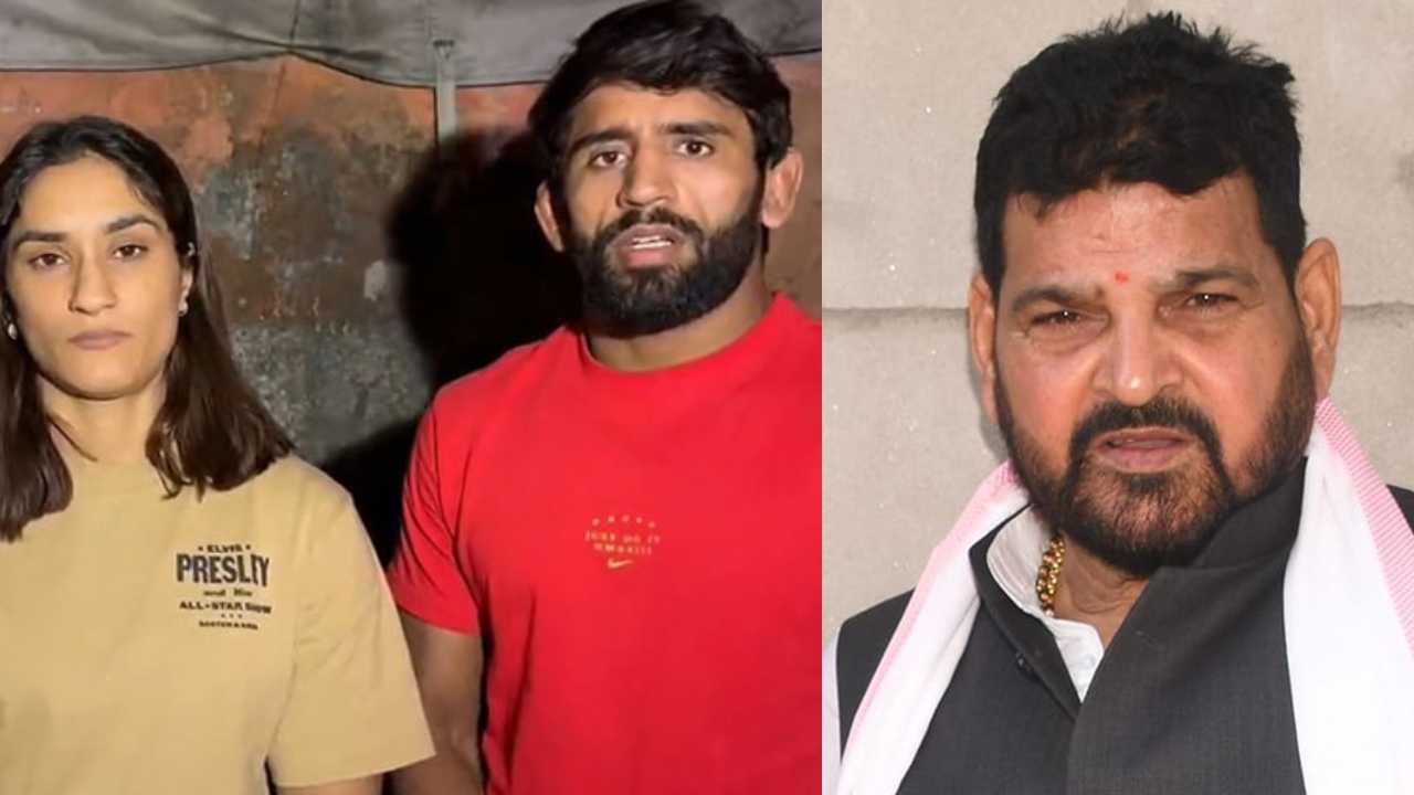 Brij Bhushan's big statement regarding Vinesh and Bajrang