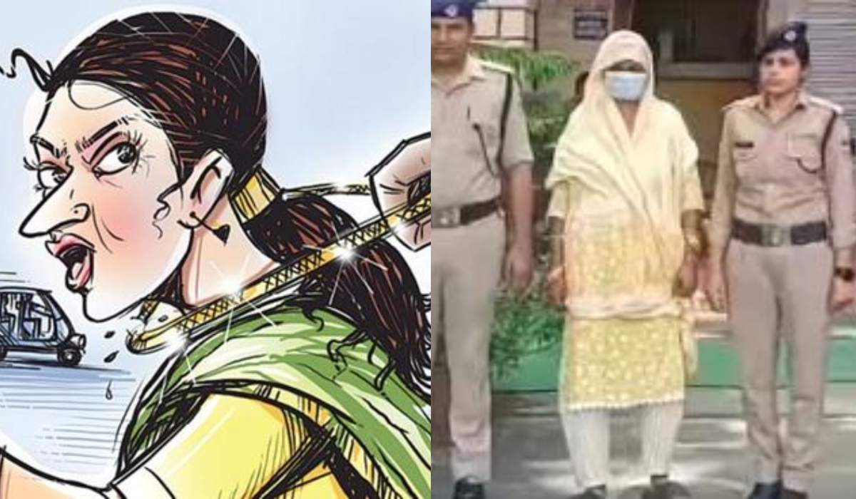 पहाड़ों में लूट : पुलिस ने किया झपट्टा मारकर चेन लूटने वाली महिला को गिरफ्तार