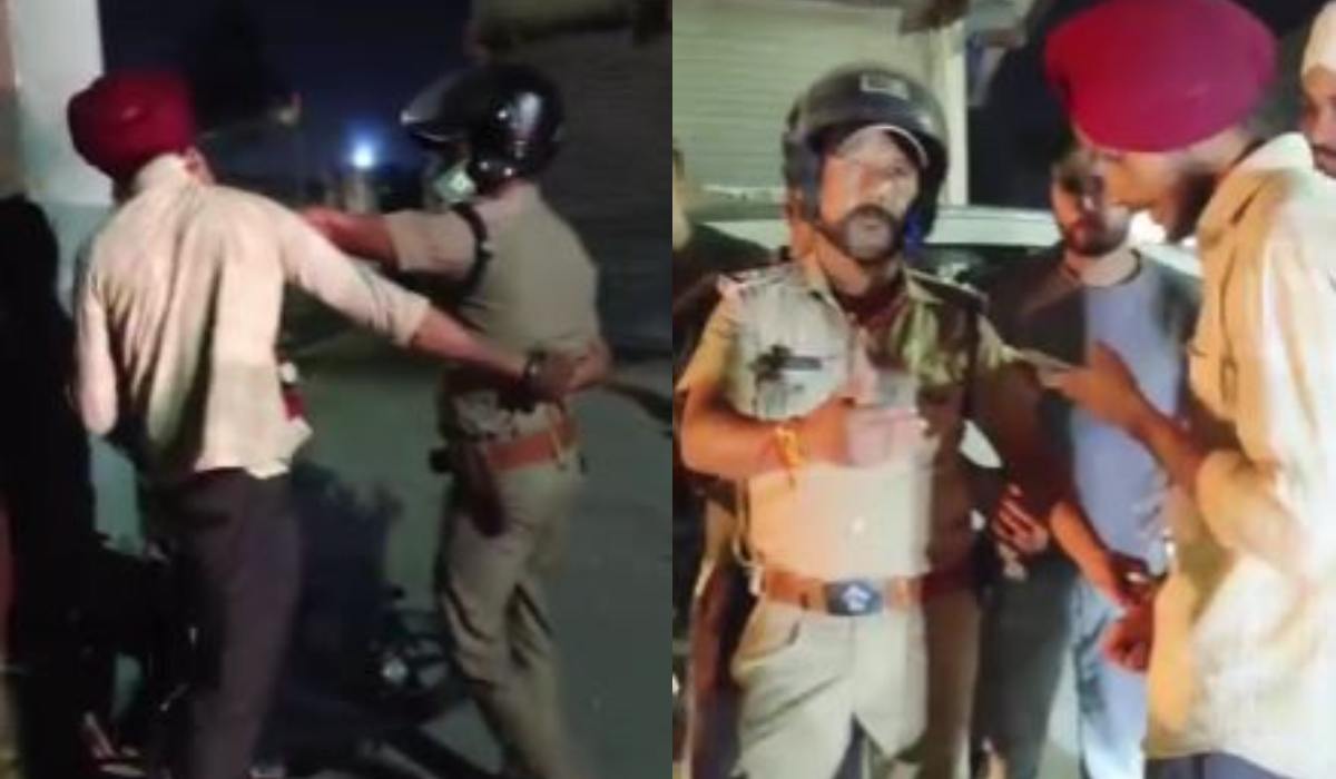 वाहन चेकिंग के दौरान दरोगा ने की युवक के साथ बदसलूकी, वीडियो वायरल होते ही SSP ने किया लाइन हाजिर