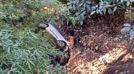 ROAD ACCIDENT IN MUSSORIE