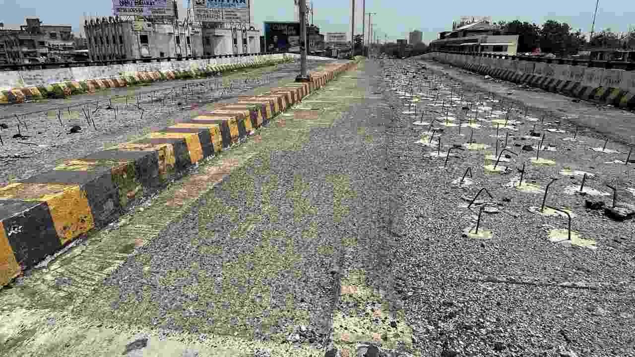The bridge which took Rs 42 crores to build is now costing Rs 52 crores to break it, with great difficulty.