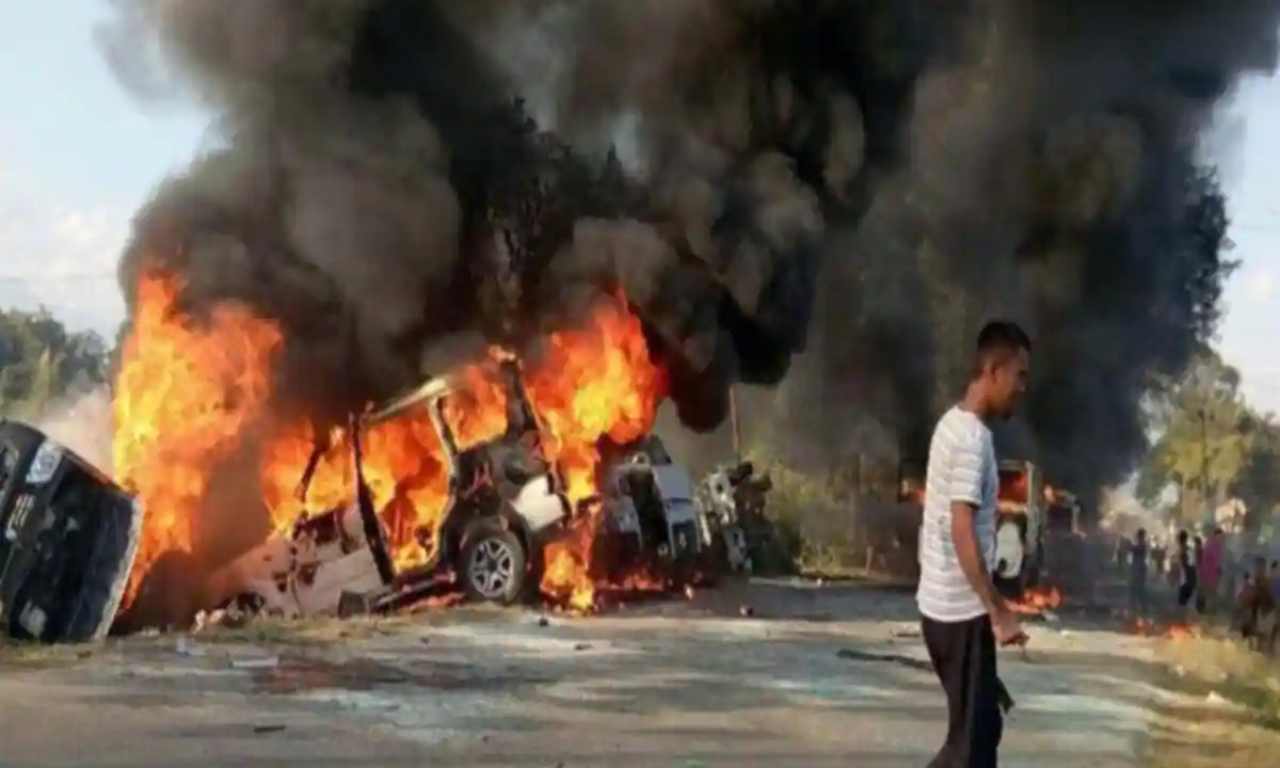 Militants attack with drone in Manipur, 2 killed