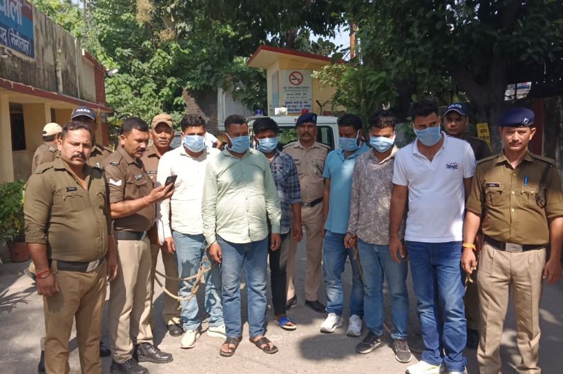 हल्दूचौड़ फायरिंग केस: पुलिस की तत्परता, दो घंटे में 6 आरोपी गिरफ्तार