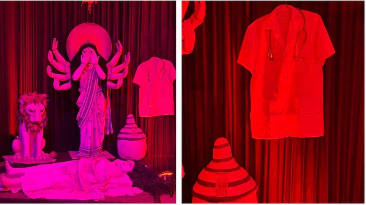 Navratri: Why did Goddess Durga get angry? hid his face with his hands
