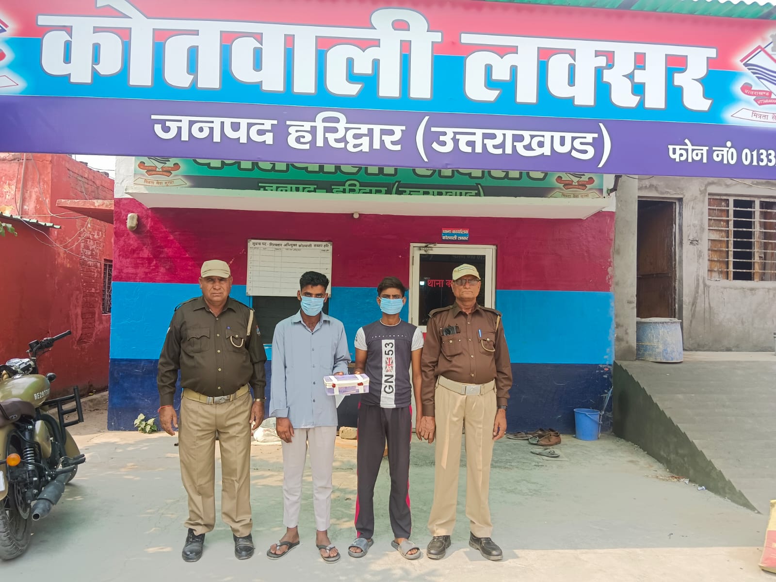 देशी तंमचे के साथ दो आरोपी अरेस्ट, बड़ी घटना को अंजाम देने की फिराक में थे बदमाश