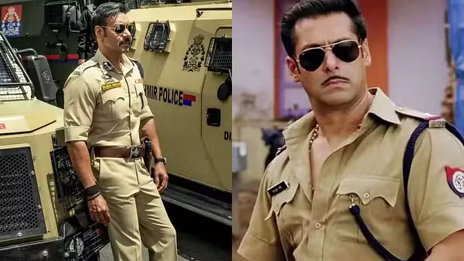 chulbul-pandey salman khan and bajirao-singham-ajay devgn in singham again