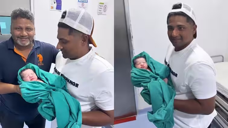 cricketer Sarfaraz Khan Become Father Blessed with a baby boy