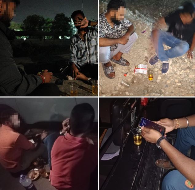 सार्वजनिक स्थानों पर जाम छलकाना पड़ा भारी, दून पुलिस ने वसूला 97 हजार का जुर्माना