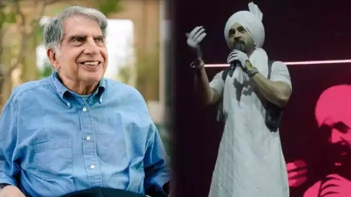 Diljit Dosanjh stop his germany concert midway to paid tribute to ratan tata