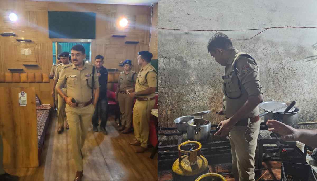 एक्शन में आई दून पुलिस : होटल और ढाबों में मारा छापा, गंदगी मिलने पर काटे चालान