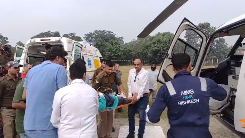 अल्मोड़ा हादसे में गंभीर घायलों को सुशीला तिवारी से किया जा रहा एयरलिफ्ट, AIMS में चलेगा इलाज