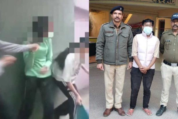 किशोरियों के हाथापाई करने का मामला, सोशल मीडया पर वायरल हुआ था वीडियो, झगड़ाने वाला युवक अरेस्ट