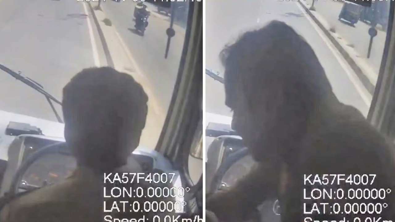 Driver suffered heart attack in moving bus, died