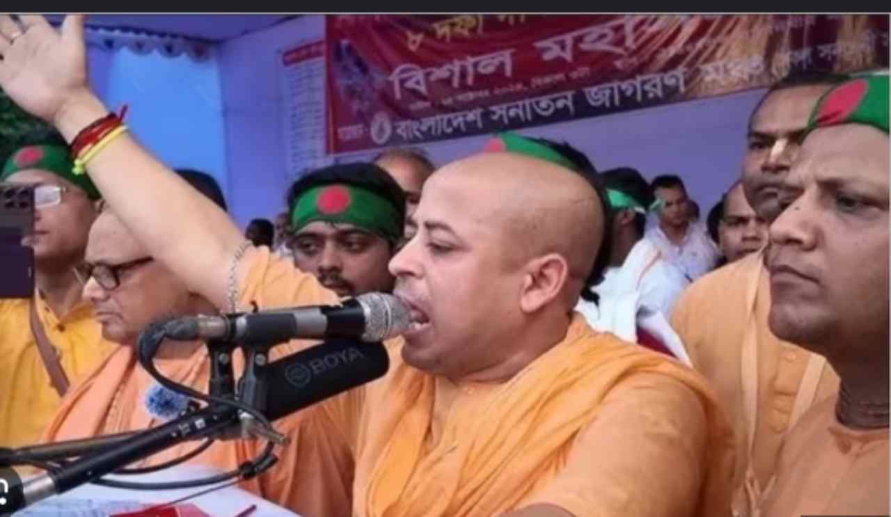 ISKCON's Chinmoy Prabhu arrested in Bangladesh
