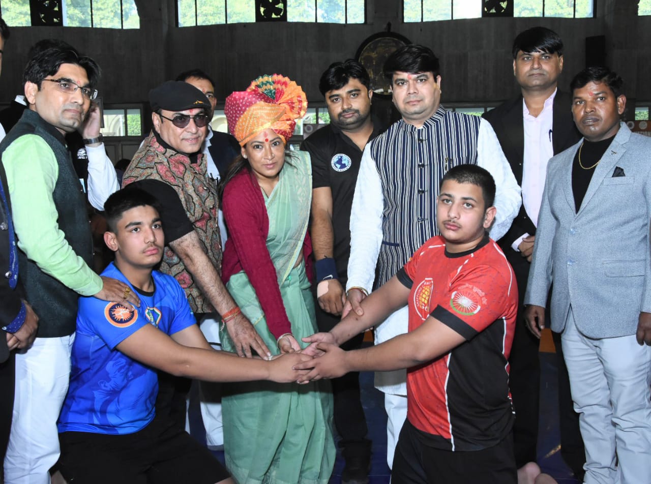 खेल मंत्री ने किया राष्ट्रीय ग्रेपलिंग प्रतियोगिता का शुभारंभ