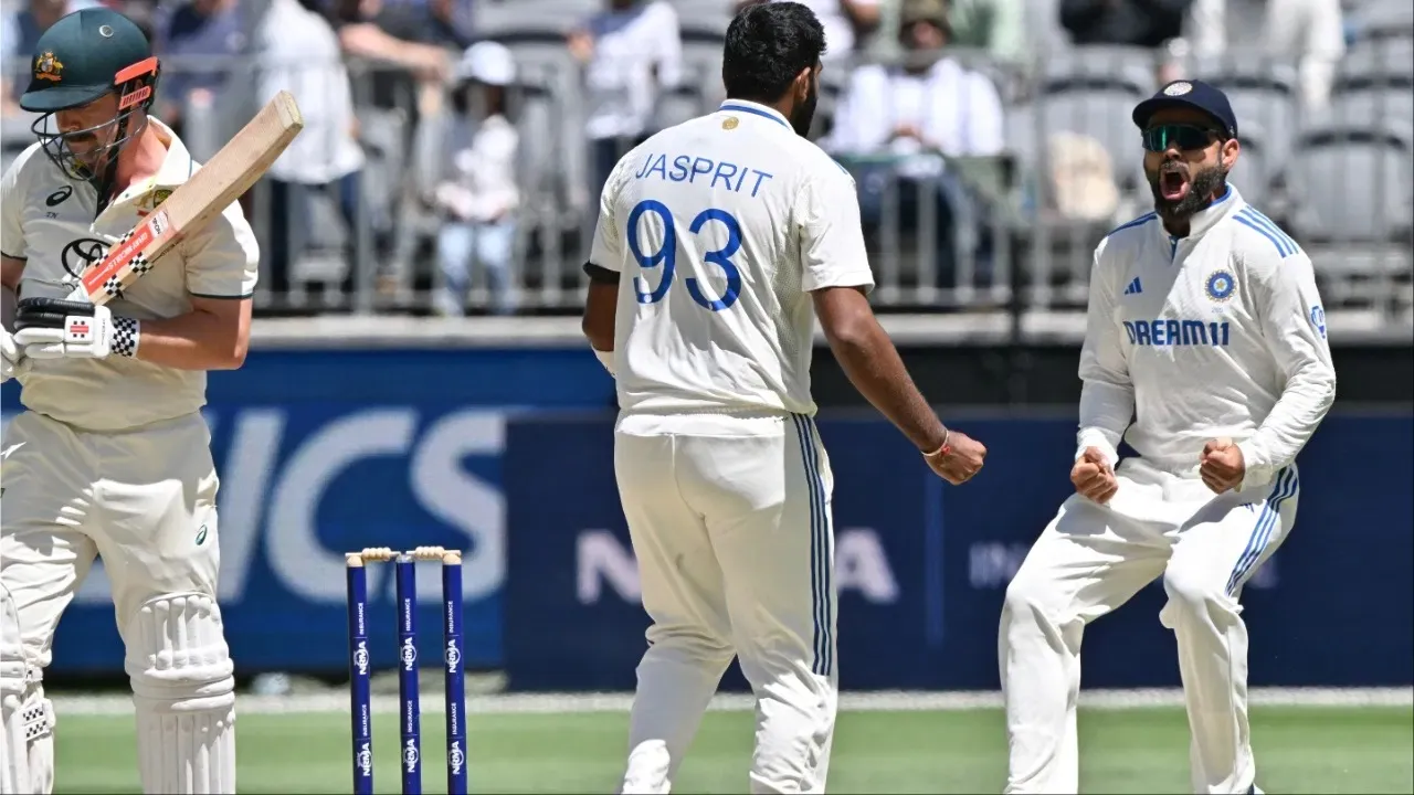 india-beat-aus-in-perth test ind vs aus 1st test 1-0 lead