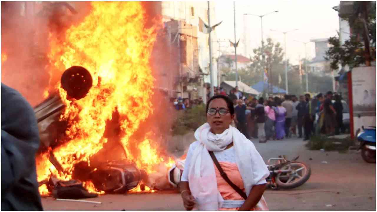 Indefinite curfew imposed in Manipur