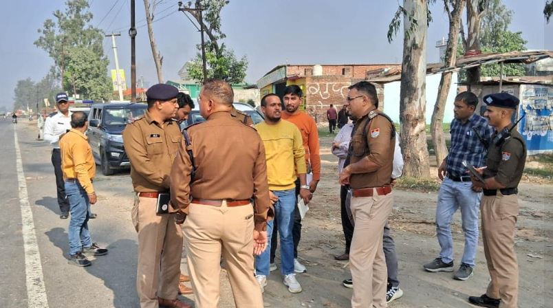 SSP ने NHAI के अधिकारियों के साथ किया राजमार्ग का निरीक्षण