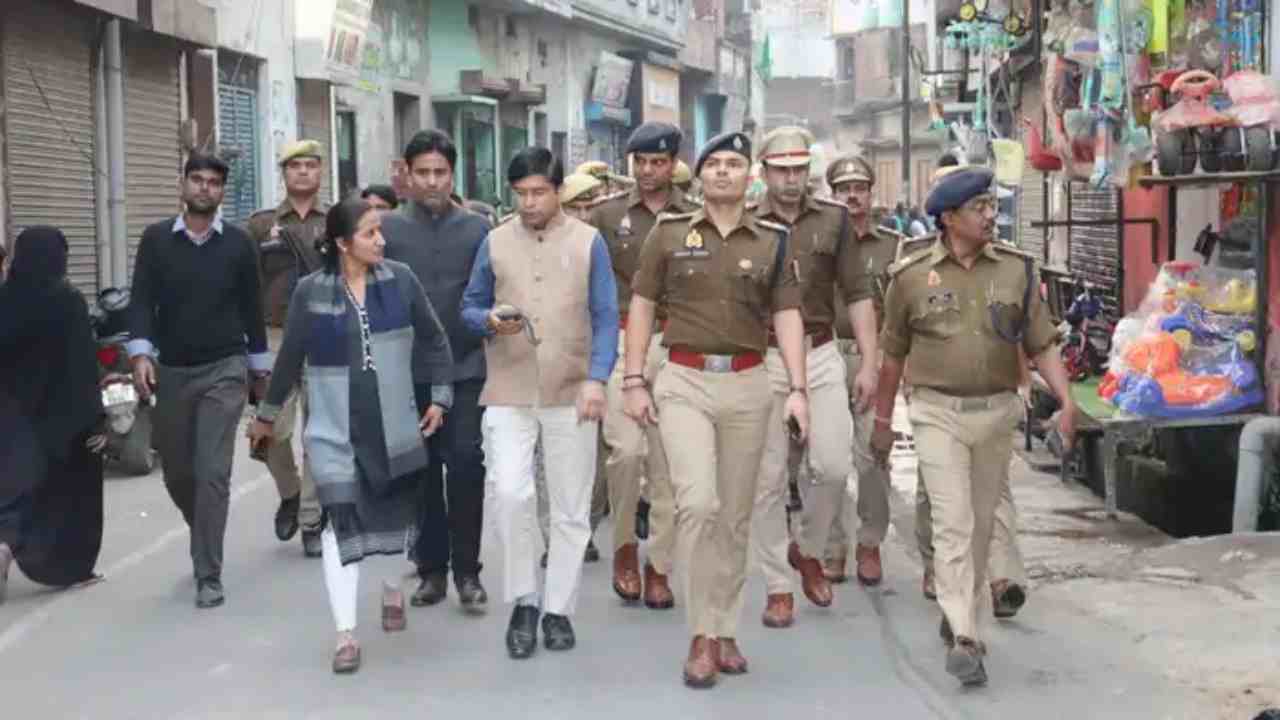 Entire area of ​​Jama Masjid sealed in Sambhal, 15 people arrested