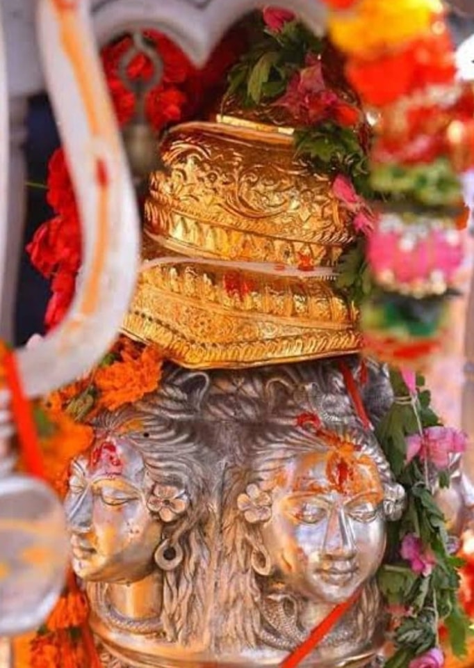 बाबा की पंचमुखी मूर्ति अब ओंकारेश्वर मंदिर के गर्भ गृह में होगी विराजमान