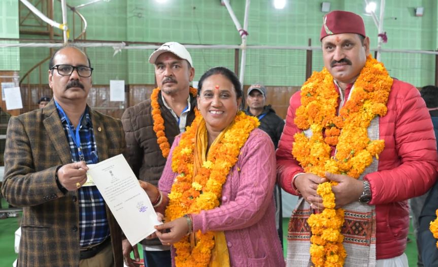 केदारनाथ उपचुनाव में जीत