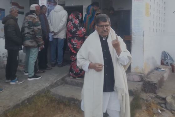 मनोज रावत मतदान
