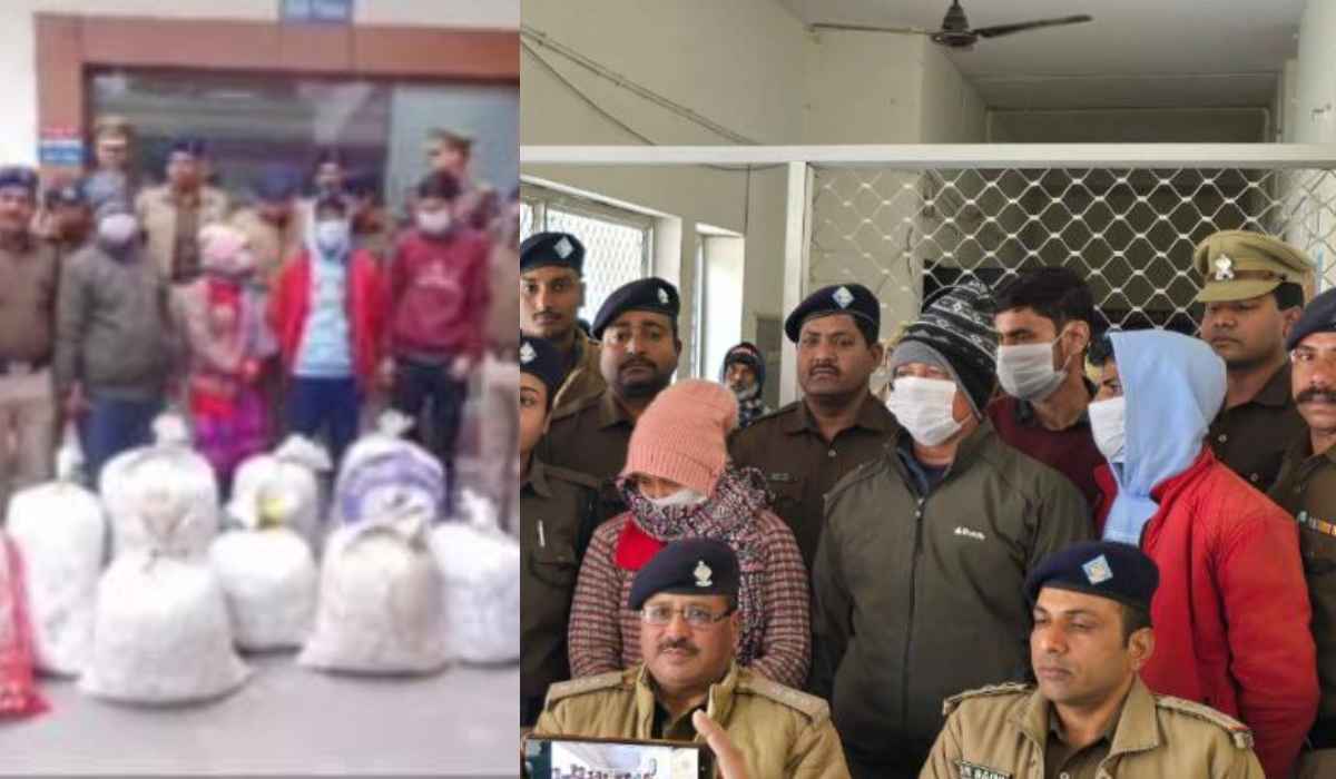 नैनीताल पुलिस ने भारी मात्रा में की नशे की खेप बरामद, दंपति समेत चार अरेस्ट