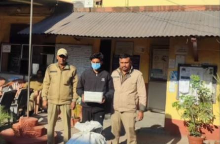 नकबजनी की घटनाओं को अंजाम देने वाले आरोपी को पुलिस ने दबोचा, नशे का आदी था बदमाश