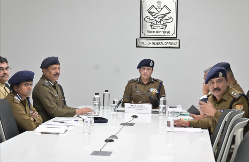शीतकालीन चारधाम यात्रा के लिए DGP की बैठक