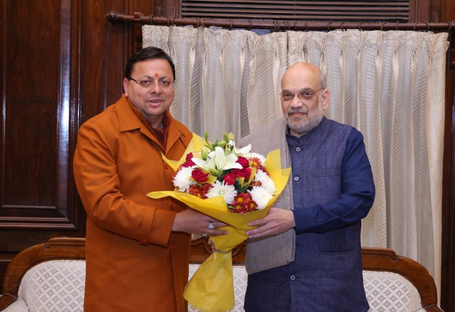 अमित शाह से मुलाकात